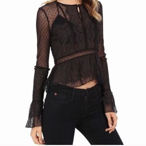 FREE PEOPLE lace top